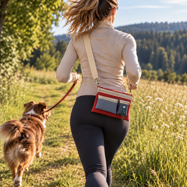 flexCLiC® MINI "SPORT" - Kleine Modulare Tasche für den Gassi-Sportalltag
